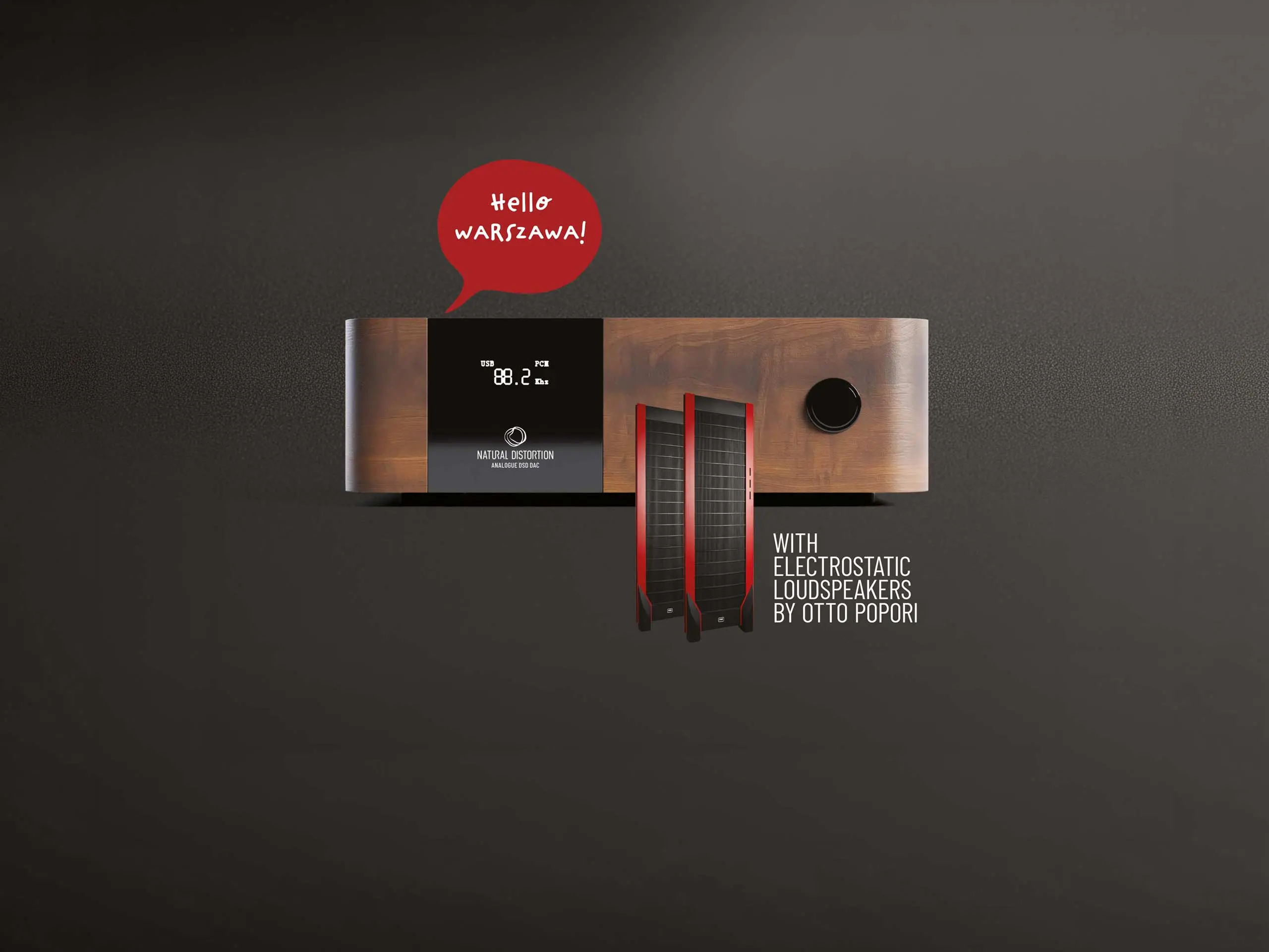 Audio Video Show 2026, Varsó – Analóg DSD DAC és Popori Ottó elektrosztatikus hangfalai